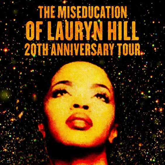 The Miseducation of Lauryn Hill 20th Anniversary Tour. Red