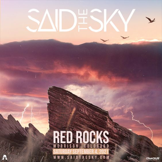 Said the Sky Red Rocks Amphitheatre