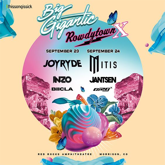 Big Gigantic – Rowdytown X Red Rocks Amphitheatre