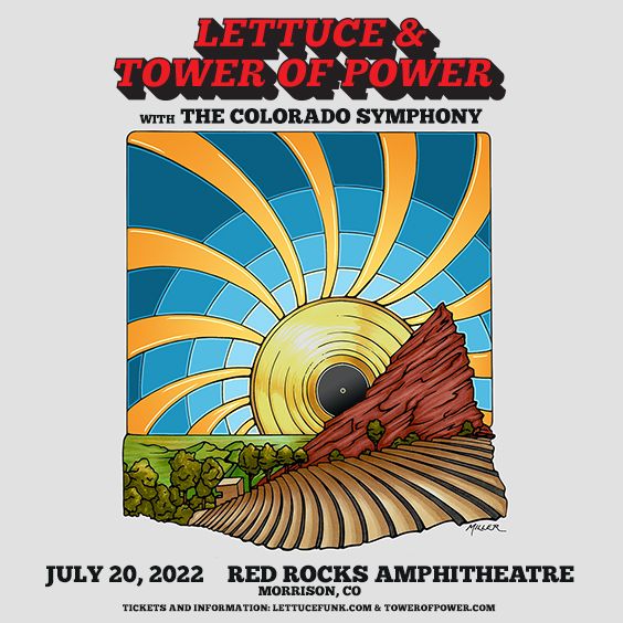 Lettuce & Tower of Power Red Rocks Amphitheatre