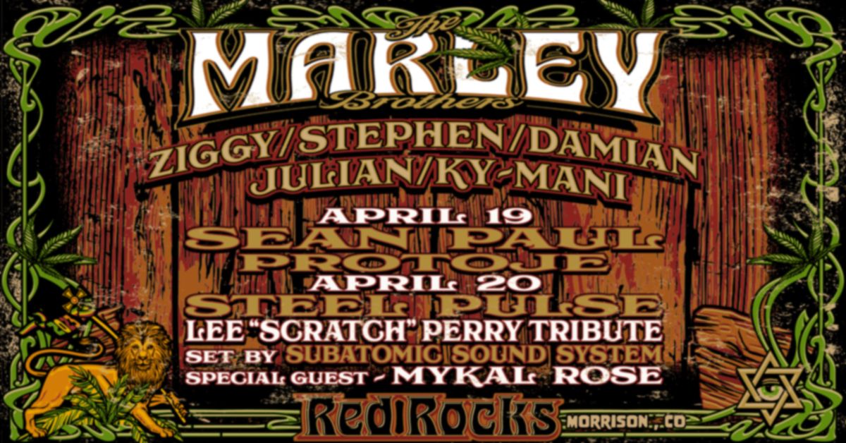 The Marley Brothers ft Ziggy Marley & Stephen Marley & Damian “Jr. Gong” Marley & Ky-Mani Marley…