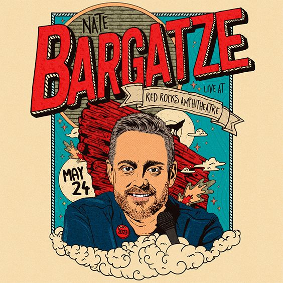 Nate Bargatze Red Rocks Amphitheatre