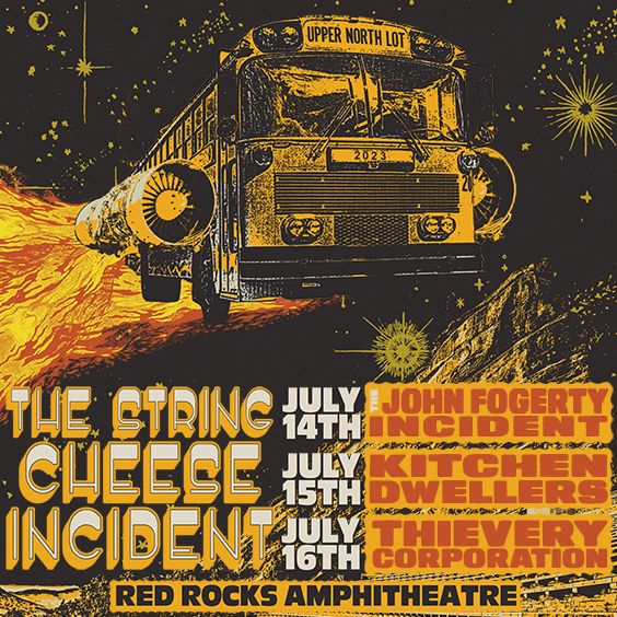 The String Cheese Incident ポスター 限定750枚 The String Cheese Incident - Milwaukee, WI — Conscious Alliance