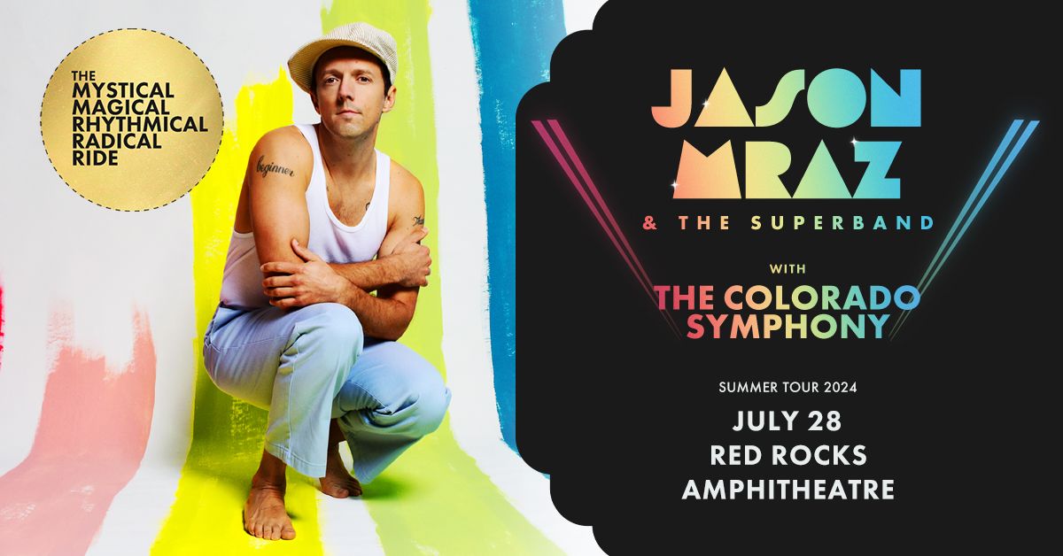 Jason Mraz with the Colorado Symphony