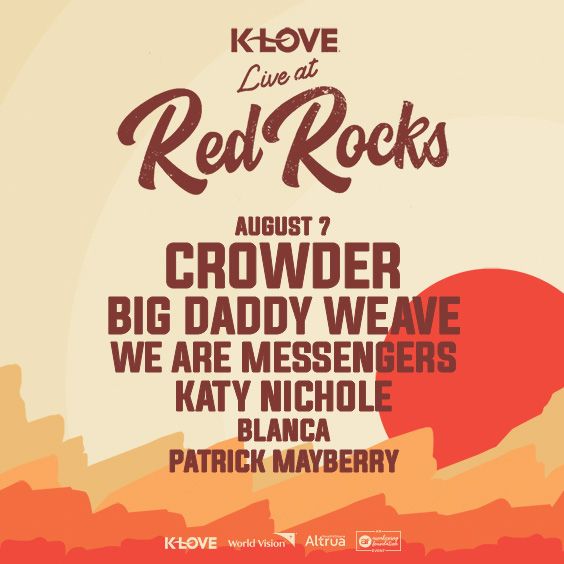 KLOVE Live at Red Rocks Red Rocks Amphitheatre