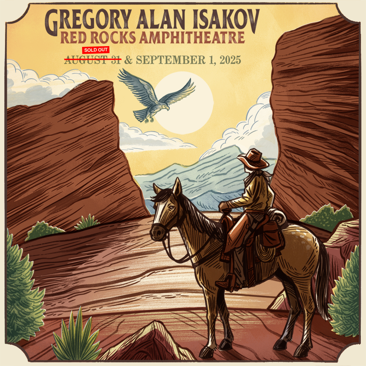 Gregory Alan Isakov Red Rocks Amphitheatre