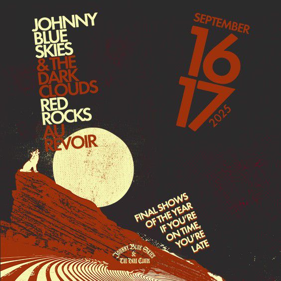 2-Day Passes - Johnny Blue Skies & the Dark Clouds Red Rocks