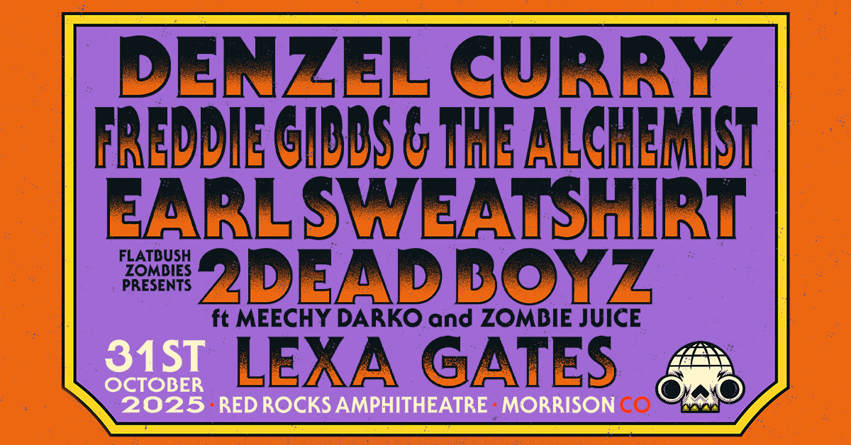 Denzel Curry, Freddie Gibbs & The Alchemist, Earl Sweatshirt