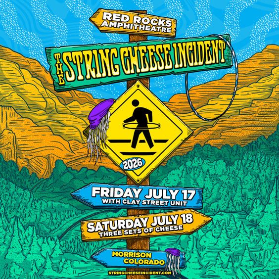 The String Cheese Incident Red Rocks Amphitheatre 7/18 (Saturday)