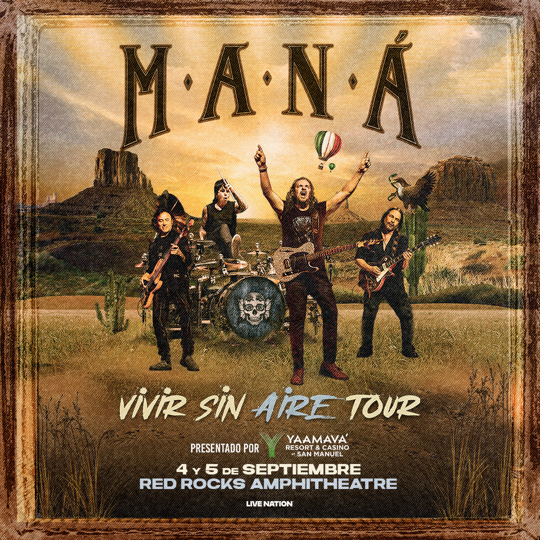 0 Cast Mana Rocks MANÁ Red Rocks Amphitheatre