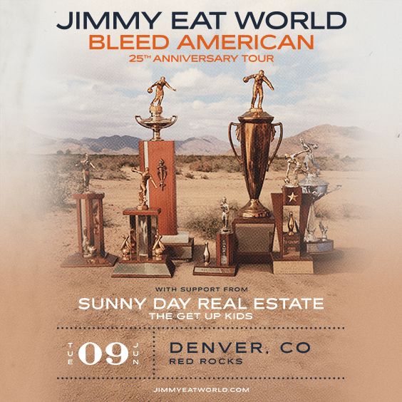 Jimmy On Rocks Jimmy Eat World Red Rocks Amphitheatre