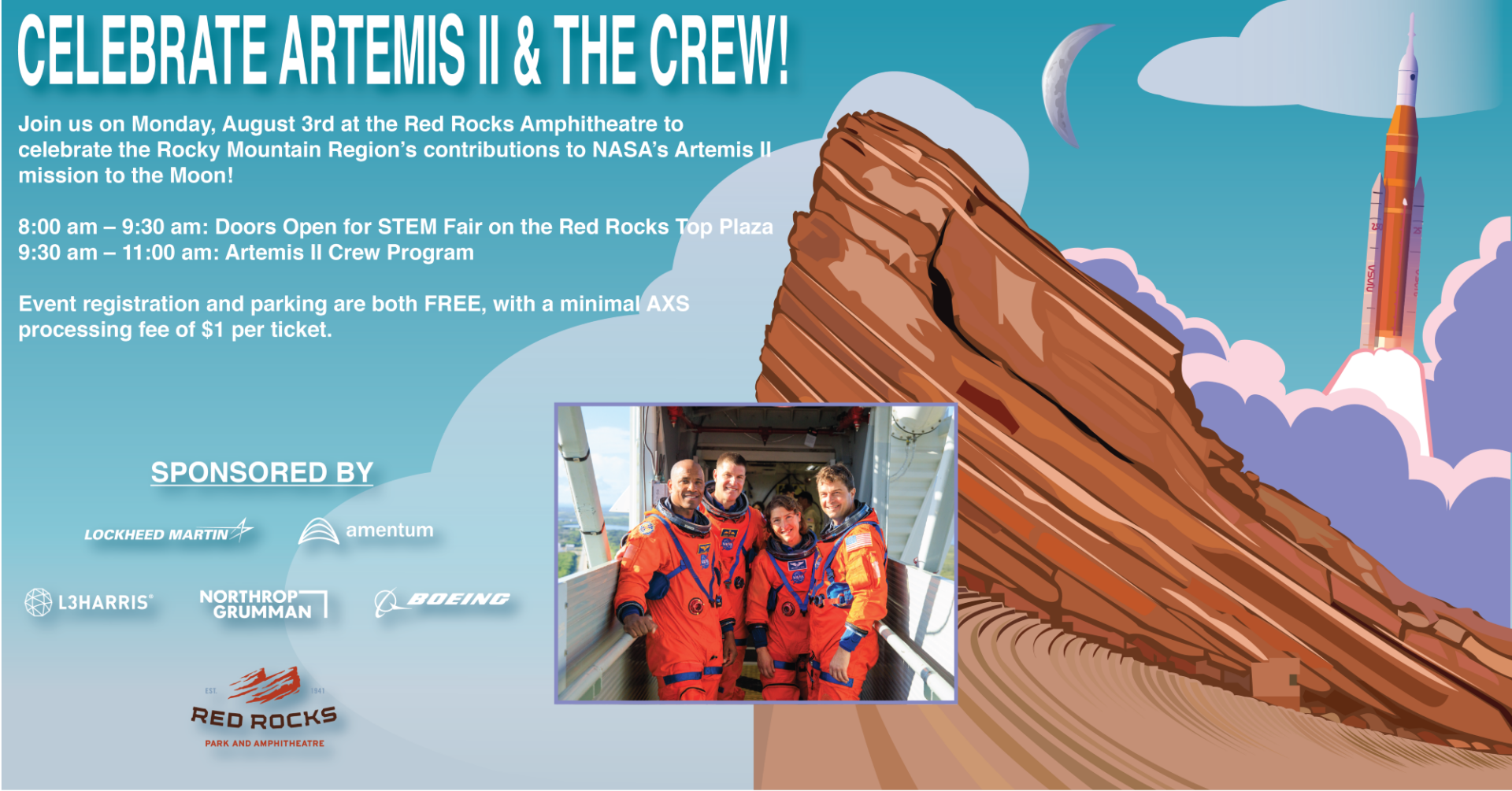 NASA Artemis II Crew Event